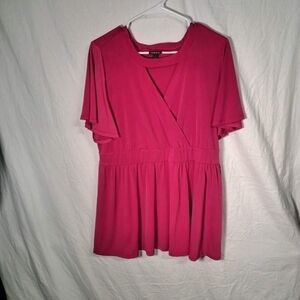🧡TORRID Plus Size Empire Waist Blouse